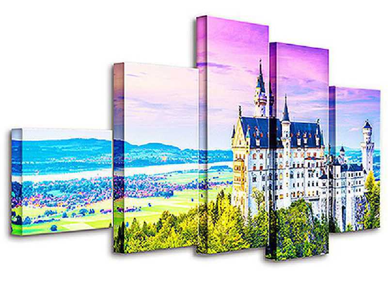 Neuschwanstein Castle | puzzles Pintoo 632 peces