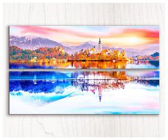 Beautiful Lake Bled : Slovenia | puzzles Pintoo 432 pièces
