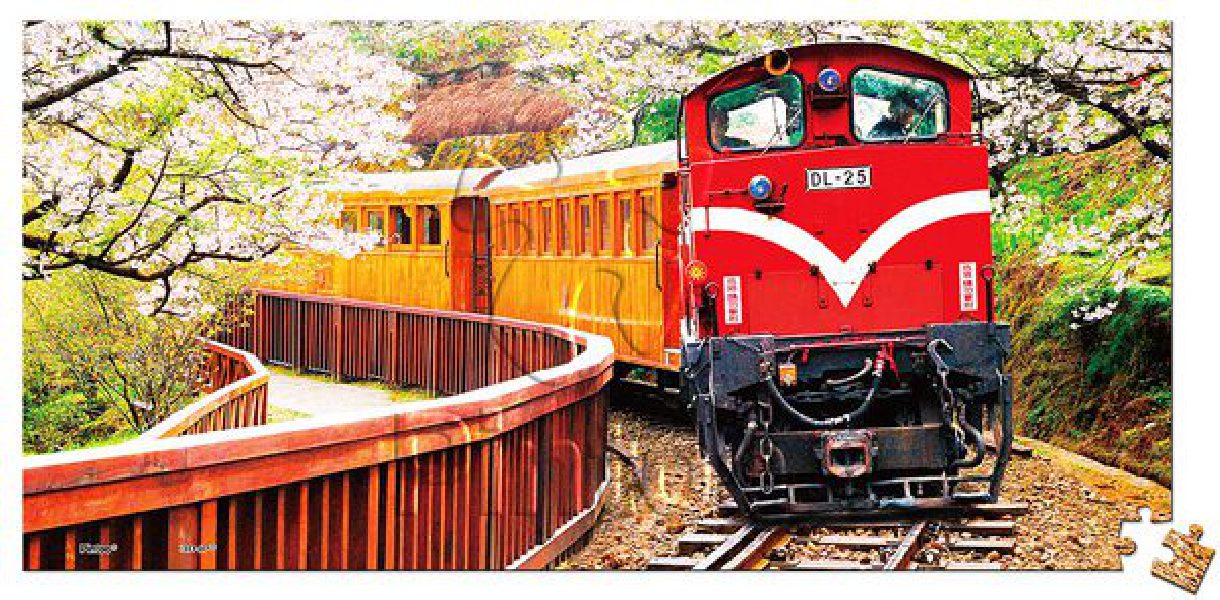 Forest Train in Alishan National Park | puzzles Pintoo 253 pièces
