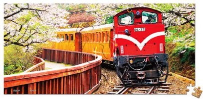 Forest Train in Alishan National Park | puzzles Pintoo 253 piezas