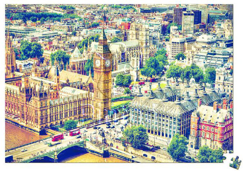 Big Ben and London Cityscape | puzzles Pintoo 368 piezas