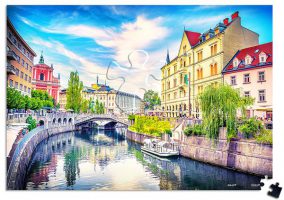 Ljubljana : Slovenia | Pintoo puzzles 368 pieces