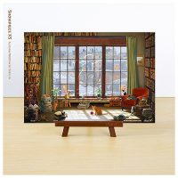David Maclean : Window Cats | puzzles Pintoo 368 piezas