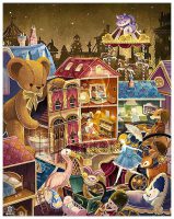 Stanley : Alice in Wonderland : Toyland | puzzles Pintoo 2000 piezas
