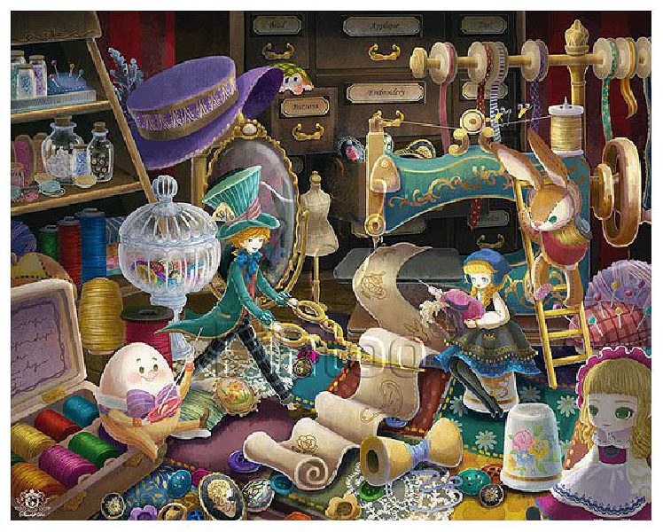 Stanley : Alice in Wonderland : The Hatter | puzzles Pintoo 2000 peces