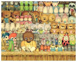 SMART : Cool Bear's Toyshop | puzzles Pintoo 500 pièces