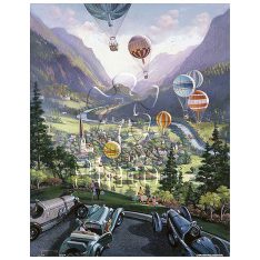 Michael Young : Up Up and Away | Pintoo puzzles 500 pieces