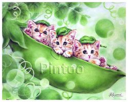 Kayomi : Peapod Babies | puzzles Pintoo 500 pièces