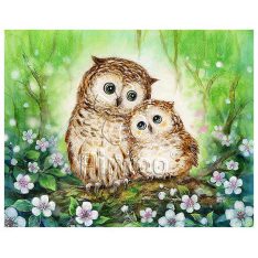 Kayomi : Owls In Green Forest | puzzles Pintoo 500 peces