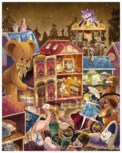 Stanley : Alice in Wonderland : Toyland | puzzles Pintoo 500 piezas