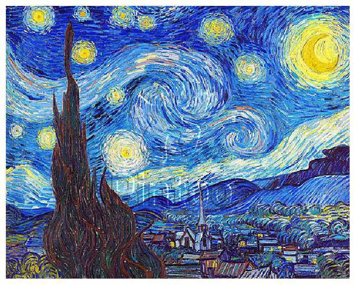 Vincent van Gogh : The Starry Night | Pintoo puzzles 500 pieces