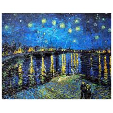 Vincent van Gogh : Starry Night Over the Rhone | puzzles Pintoo 500 piezas