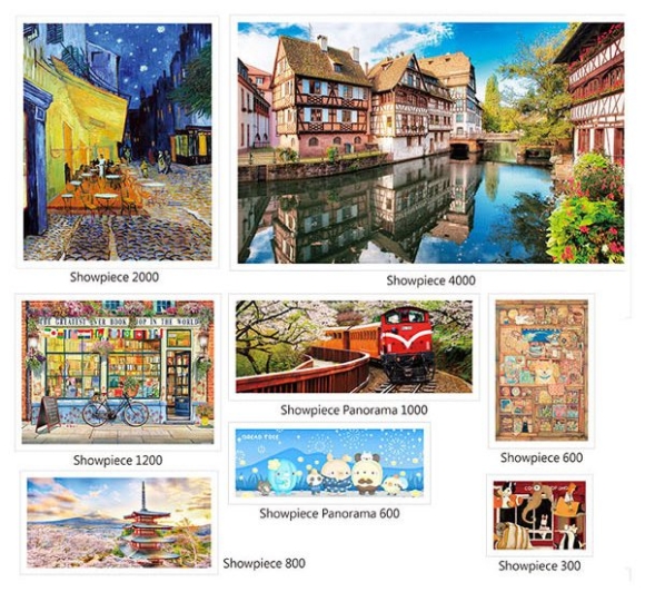 PieceRelax Plastic Jigsaw Puzzles For Adults 600 Pieces Bea Muller...