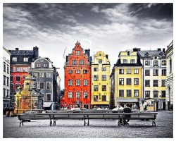 The Old Town of Stockholm | puzzles Pintoo 500 piezas