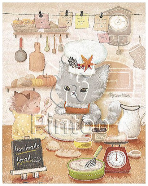Mumu's Happy Bakery | Pintoo puzzles 500 pieces