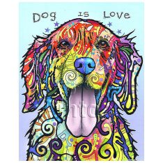 Dean Russo : Dog Is Love | puzzles Pintoo 500 pièces