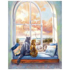 Lucie Bilodeau : Enjoying the View | Pintoo puzzles 500 pieces