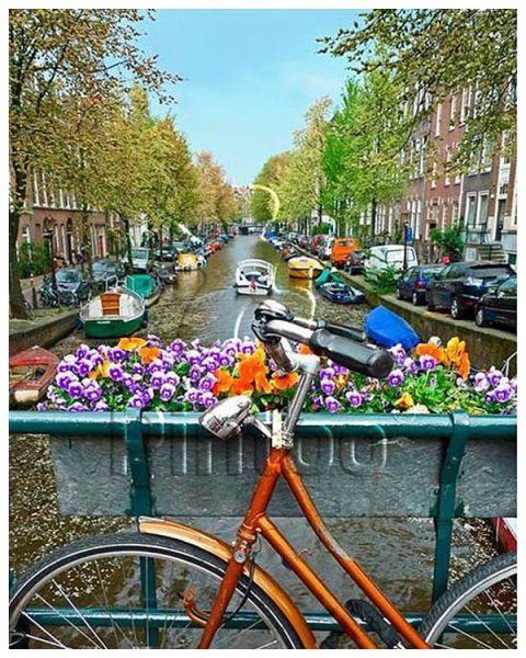 At Amsterdam : Netherlands | puzzles Pintoo 500 pièces