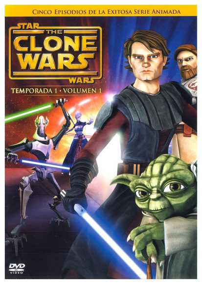 Star Wars : The Clone Wars - temp.1 vol.1 (DVD) | nueva