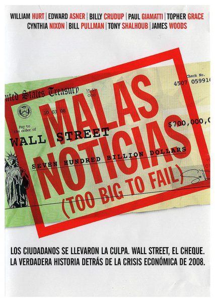 Malas Noticias (Too Big Too Fail) (DVD) | film neuf