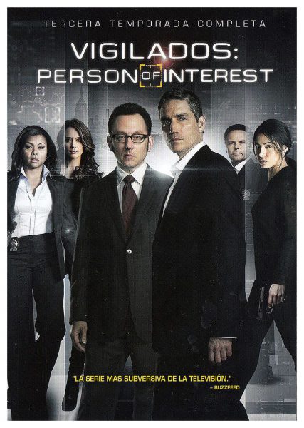 Vigilados: person of interest (temp. 3) (DVD) | nueva