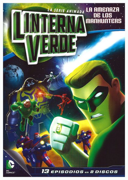 Linterna Verde : la amenaza de los manhunters (DVD) | new