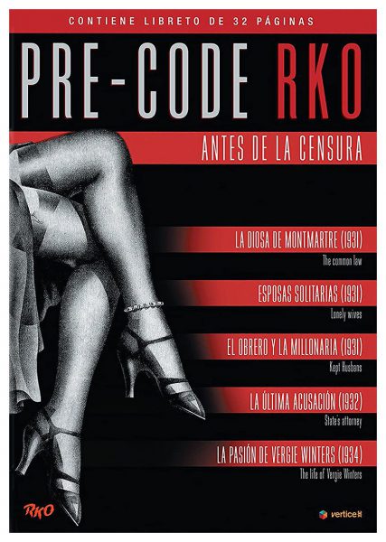 Pre-Code RKO (antes de la censura) vol.1 (5 DVD) (DVD) | new