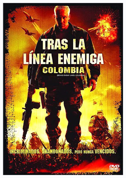 Tras la Linea Enemiga : Colombia (DVD) | película nueva