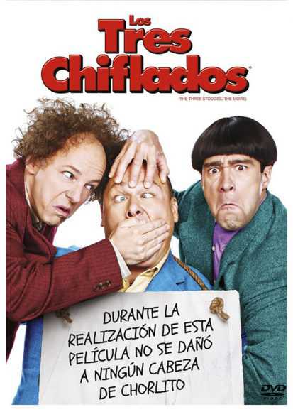 Los Tres Chiflados (DVD) | película nueva