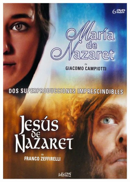María de Nazaret / Jesús de Nazaret : pack 5 DVD (DVD) | new