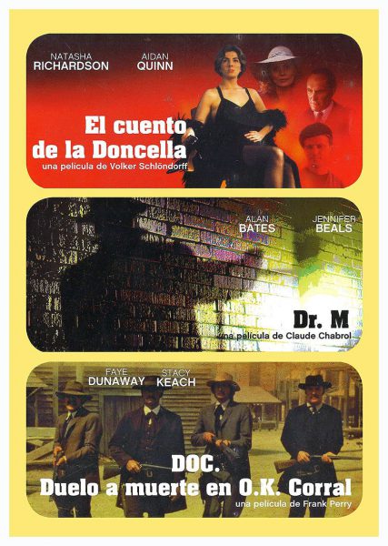 El Cuento de la Doncella+Dr. M+Duelo a Muerte en O.K. Corral (DVD)