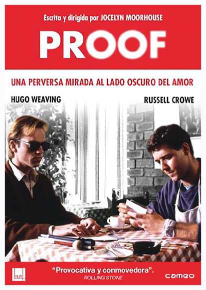 Proof (la prueba) (DVD) | film neuf
