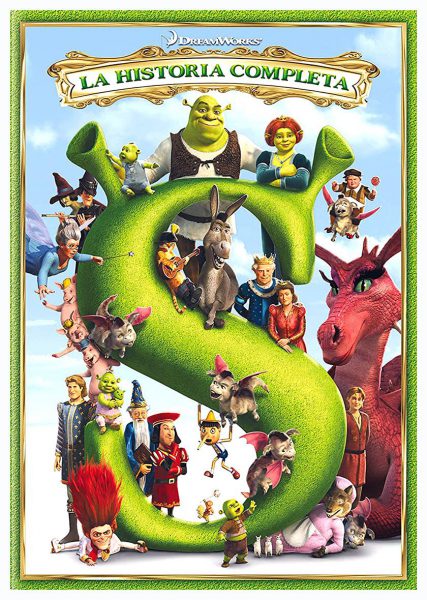 Shrek - La Historia Completa (pack 4 DVD) (DVD) | film neuf