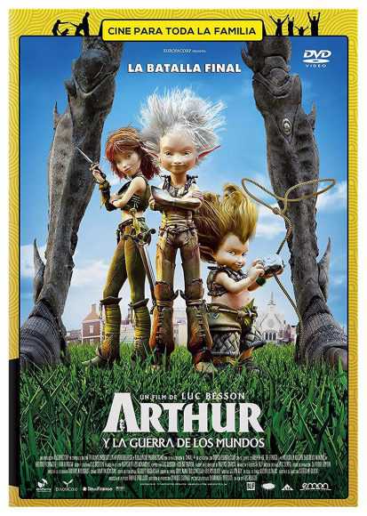 Arthur y la Guerra de los Mundos (DVD) | new film