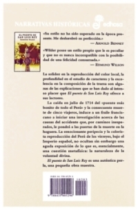 El puente de San Luís Rey | Thornton Wilder | libro nuevo | de saldo