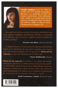 Diario de las especies | Claudia Apablaza | book new | sale