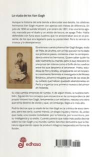 La viuda de los Van Gogh | Camilo Sánchez | libro nuevo | de saldo