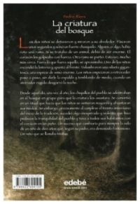 La criatura del bosque | Pedro Riera | book new | sale La criatura del bosque | Pedro Riera | book new | sale