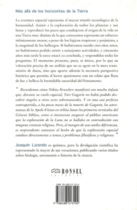 Más allá de los horizontes de la Tierra | Joaquín Lizondo | book new | sale