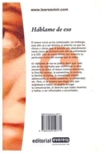 Háblame de eso | Antonio Jiménez Ariza | livre neuf | solde Háblame de eso | Antonio Jiménez Ariza | livre neuf | solde