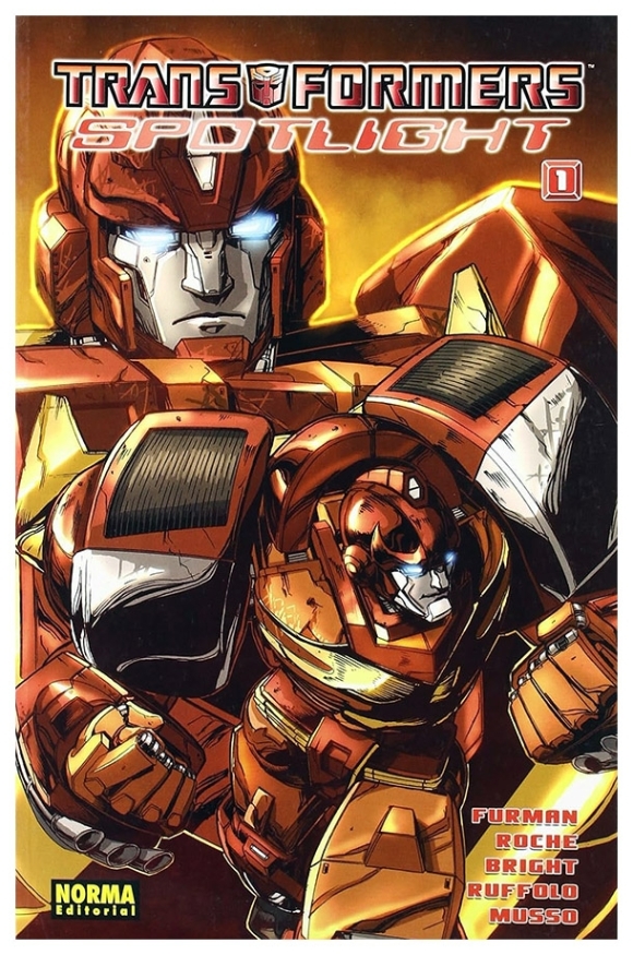 Transformers : spotlight 1 | Furman / Roche / Bright / Ruffolo / Musso | llibre nou | de saldo