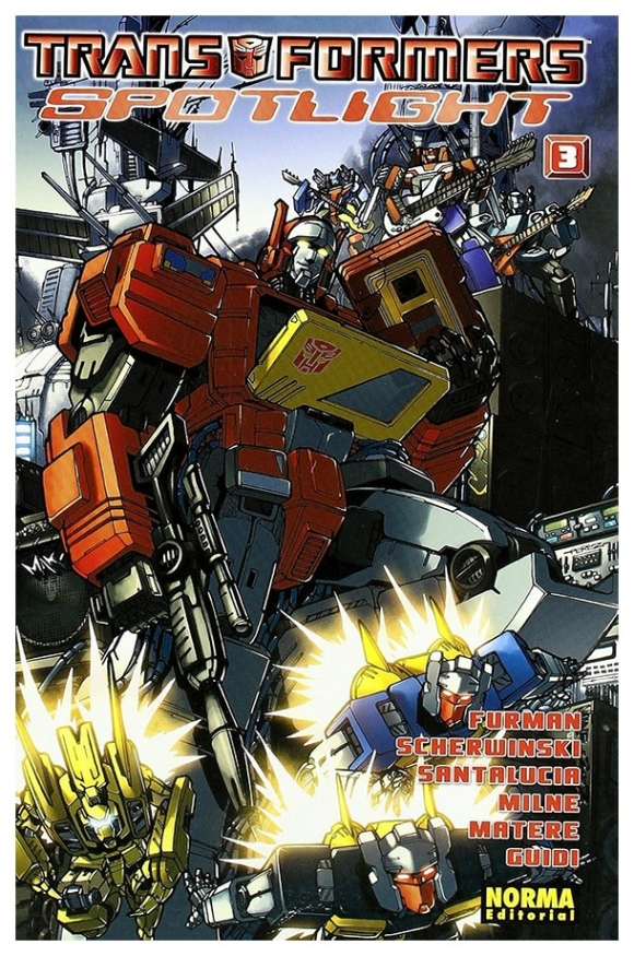 Transformers : spotlight 3 | Furman / Santalucía / Milne / Matere / Guidi | book new | sale