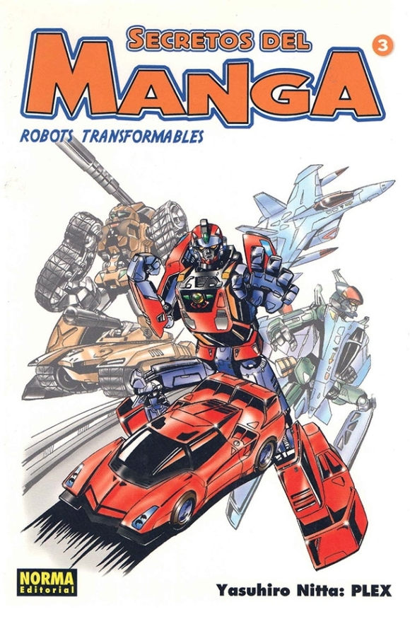 Secretos del Manga 3 : robots transformables | Yasuhiro Nitta | libro nuevo | de saldo