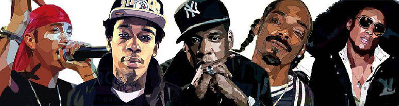 Pop Art style paintings - Music : Rap, Hip-Hop, Funk-To buy